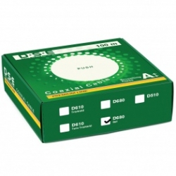 Kabel RG6 CU DSE D680pe zewnętrzny 1mb