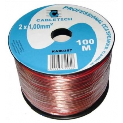 Kabel głośnikowy CCA 1.00mm
