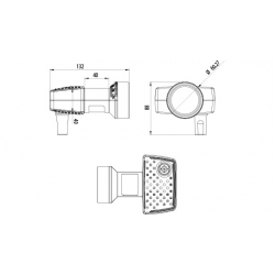 LNB UNICABLE II SCR INVERTO 32UL40