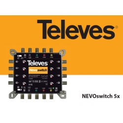 Multiswitch 5x5x8 NEVOSWITCH końcowy/kaskadowy 714503 TELEVES