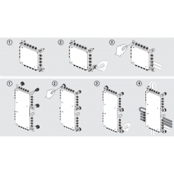 Multiswitch 5x5x8 NEVOSWITCH końcowy/kaskadowy 714503 TELEVES