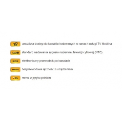 Mobilny dekoder M-T 5000 - Cyfrowy Polsat
