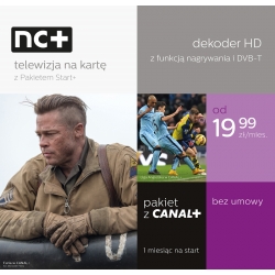 Telewizja NC+MIX 1 miesiąc + dekoder ITI2850ST PVR HD