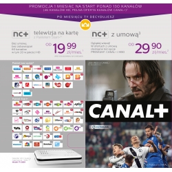 Telewizja NC+MIX 1 miesiąc + dekoder ITI2850ST PVR HD