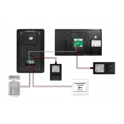 Domofon przewodowy SATLINK VS-802MEID11