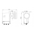 Konwerter INVERTO Unicable Quad 40mm LNB 2 Legacy Ports and 1 SCR