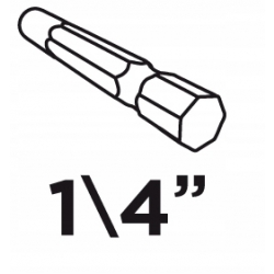 Końcówki wkrętakowe PH3 x 25 mm, 2 szt.