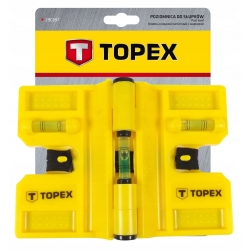 TOPEX Poziomnica do słupków, ruchoma29C897