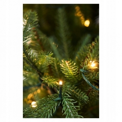 CHOINKA SZTUCZNA JAK ŻYWA ŚWIERK STOJAK 2,10 + LED