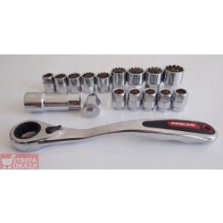 PROLINE Klucze nasadowe przelotowe SPLINE 58717