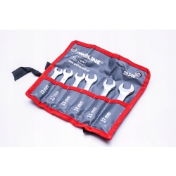 PROLINE ZESTAW KLUCZE OCZKOWO PŁASKIE KRÓTKIE 6EL.