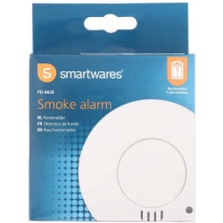CZUJNIK DYMU BEZPRZEWODOWY ALARM SMARTWARES