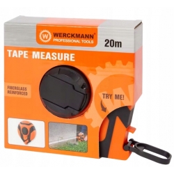 WERCKMANN TAŚMA MIERNICZA 20 M X 13 MM DWUSTRONNA
