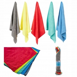 ZESTAW ŚCIERECZEK Z MIKROFIBRY 5 SZTUK 40x40cm