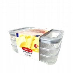 Pojemnik na żywność Curver Storage Box 800ml 3szt