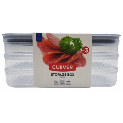Pojemnik na żywność Curver Storage Box 800ml 3szt