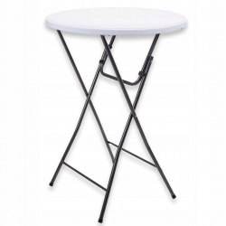 ZESTAW STÓŁ STOLIK KOKTAJLOWY CATERINGOWY I STOŁEK