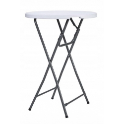 STÓŁ STOLIK KOKTAJLOWY WYSOKI CATERINGOWY 80x110cm