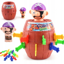 GRA ZRĘCZNOŚCIOWA SZALONY PIRAT W BECZCE PIRATA XL