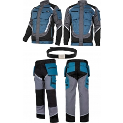 Lahti Bluza męska 2XL, czarno-szara