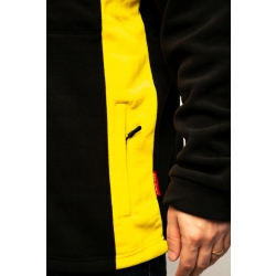 BLUZA POLAR. CZARNO-ŻÓŁTA, 