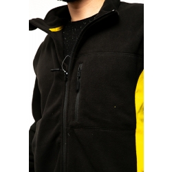 BLUZA POLAR. CZARNO-ŻÓŁTA, 