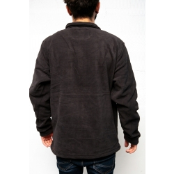 BLUZA POLAR. GRAFITOWO-POMARAŃCZOWA, 