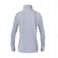 BLUZA POLAR. SZARO-RÓŻ., DAMSKA, 
