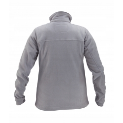 BLUZA POLAR. SZARO-RÓŻ., DAMSKA, 