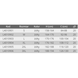 BLUZA POLAR. OSTRZEGAWCZA ŻÓŁTA, 