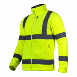 BLUZA POLAR. OSTRZEGAWCZA ŻÓŁTA, 