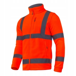 BLUZA POLAR. OSTRZEGAWCZA POMARAŃCZOWA, 