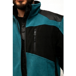 BLUZA POLAR. ZE WZMOCNIENIAMI TURKUS.-CZAR.,