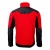 BLUZA POLAR. ZE WZMOCNIENIAMI CZERW.-CZAR., 