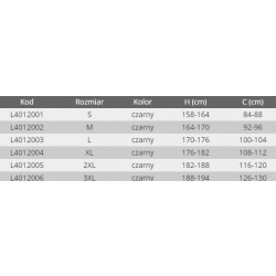 BLUZA POLAR. CZARNA, 