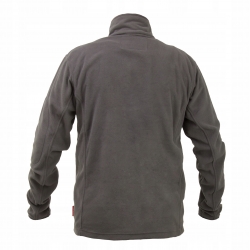 BLUZA POLAR. CZERWONO-SZARA, 