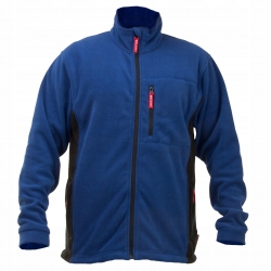 BLUZA POLAR. GRANATOWO-CZARNA, 