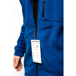 BLUZA POLAR. GRANATOWO-CZARNA, 