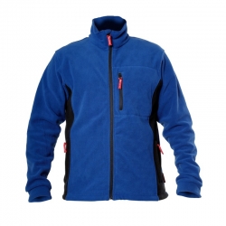 BLUZA POLAR. GRANATOWO-CZARNA, 