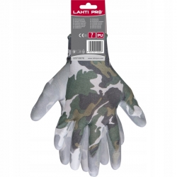 RĘKAWICE PU MORO L231307P, KARTA, 