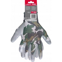 RĘKAWICE PU MORO L231308P, KARTA, 