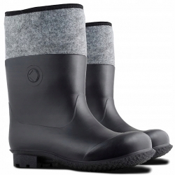 KALOSZE FILCOWE MĘSKIE, PVC, R. 40