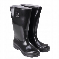KALOSZE MĘSK.CZARNE WYSOKIE, PVC, OB SRA, 