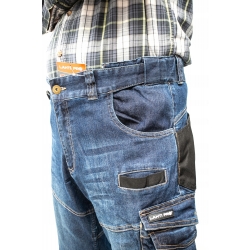 LAHTI PRO SPODNIE JEANSOWE SLIM FIT 3XL 188-194