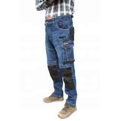 LAHTI PRO SPODNIE JEANSOWE SLIM FIT XL 176-182 BHP