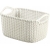 Kosz na bieliznę Curver Knit XS kremowy 14 x 17,5 x 25 cm